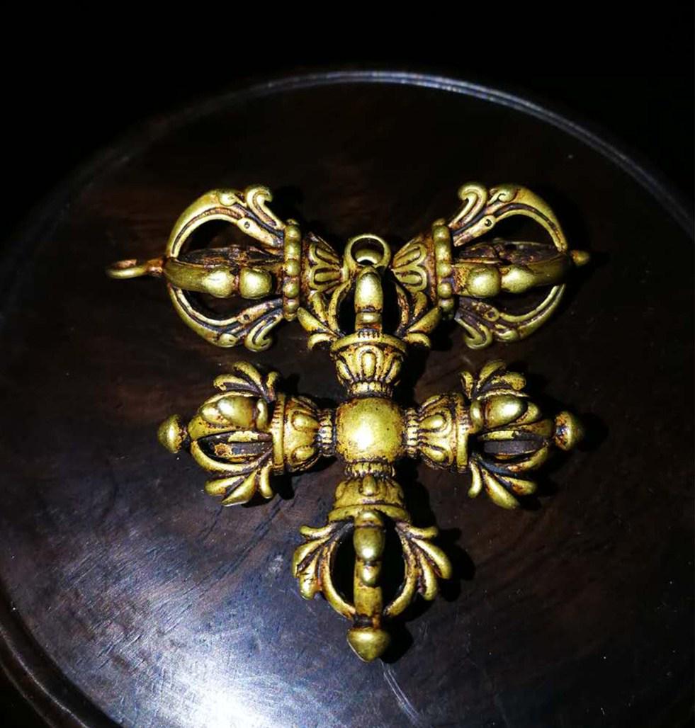 A Set of Tibetan Cultivative Dharma Vajra (1 of 9)