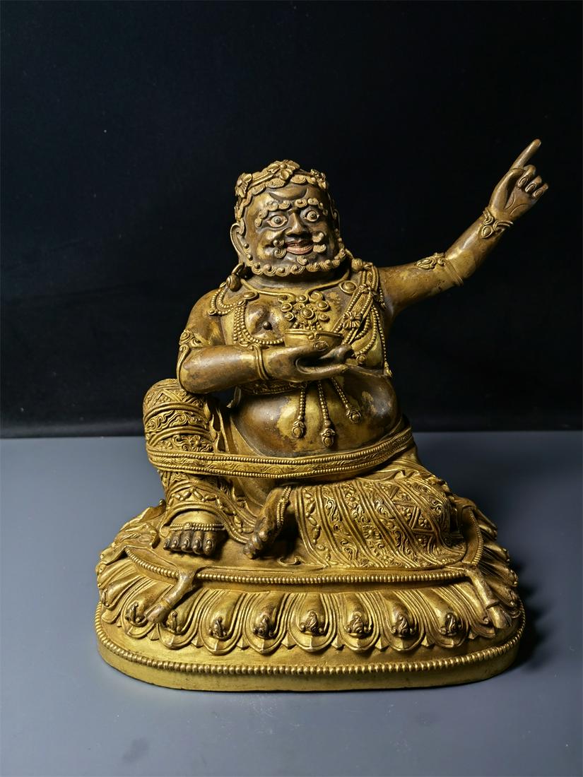 Chinese Gilt Bronze Buddha (1 of 12)