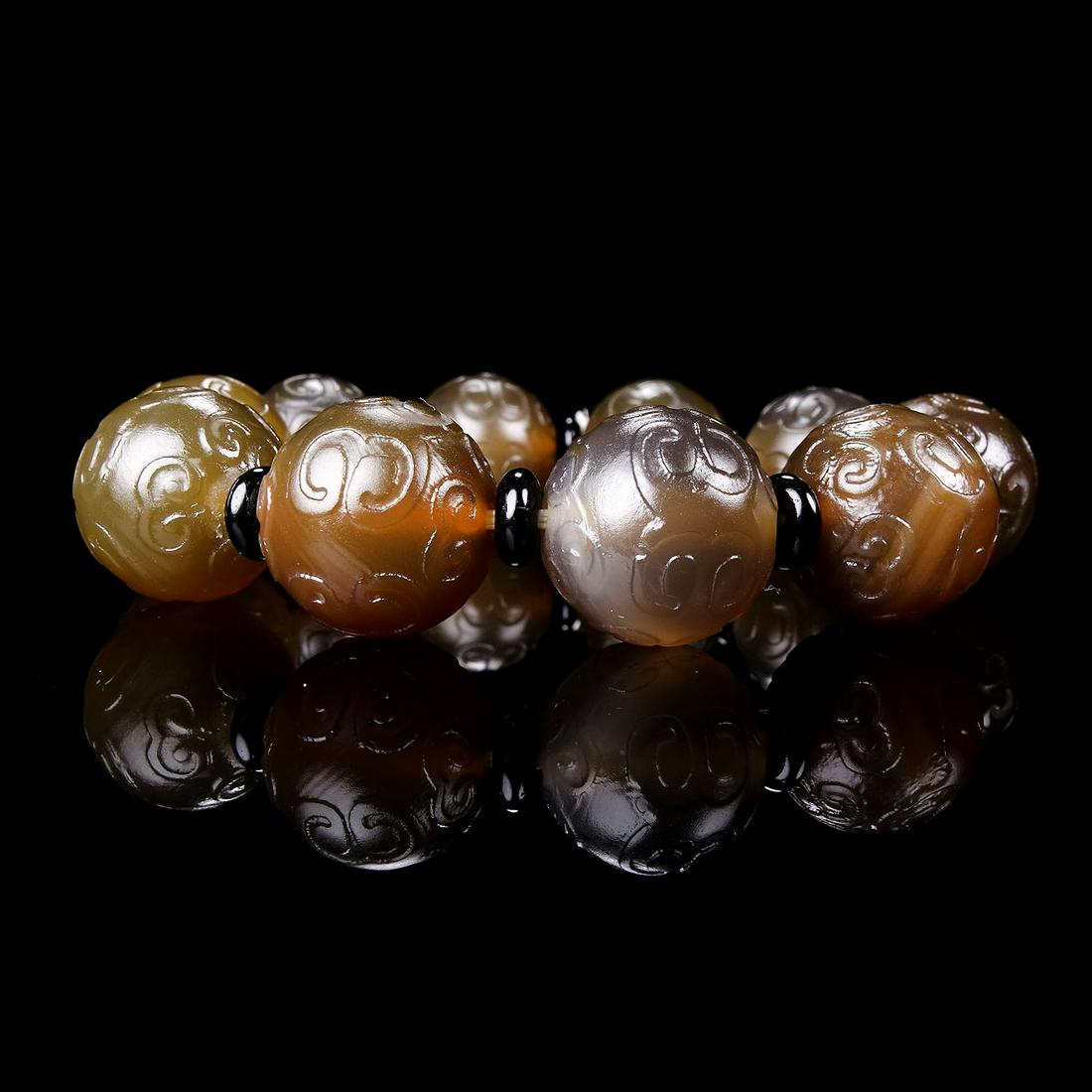 Chinese Agate Bracelet (1 of 6)
