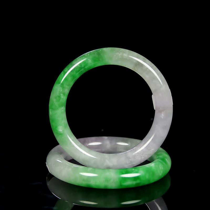 Pair of Chinese Jade Bracelets (1 of 5)