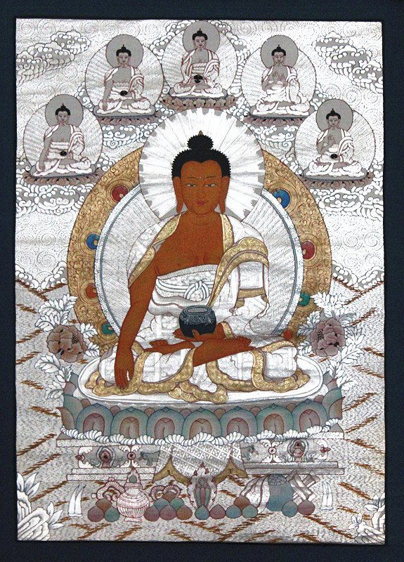 Chinese Tibet Tangka (1 of 5)