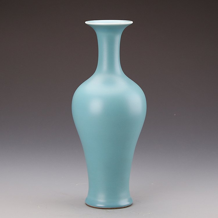 Chinese Celadon Glazed Porcelain Fish Vase (1 of 5)