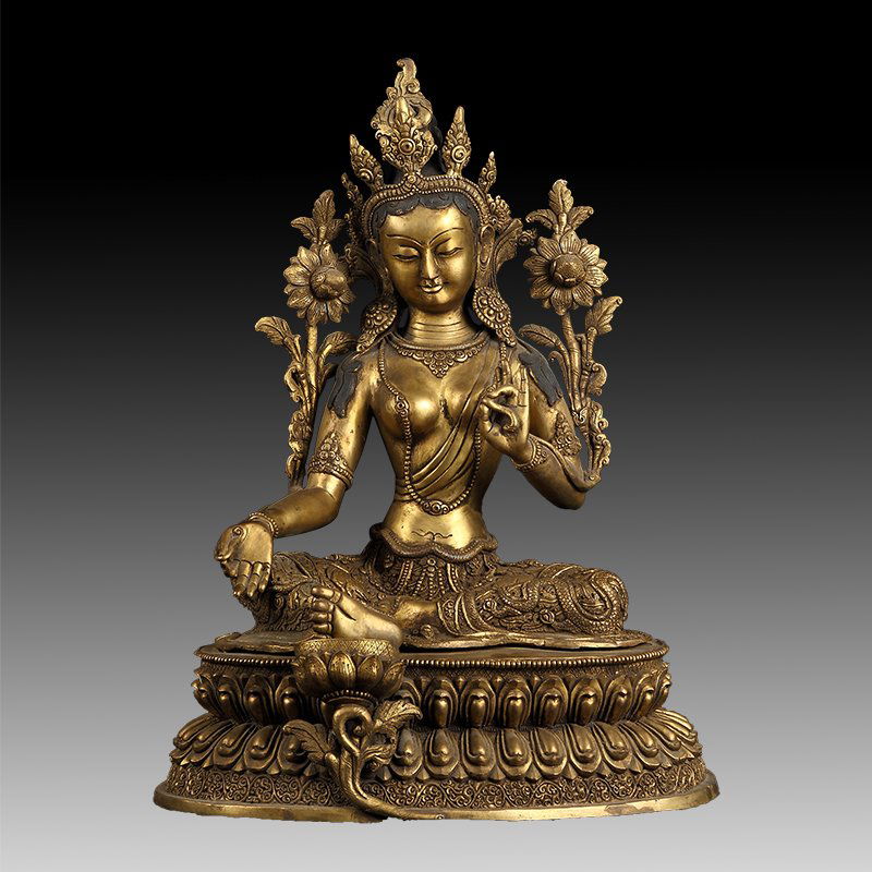 A Chinese Antique Bronze Buddha (1 of 6)