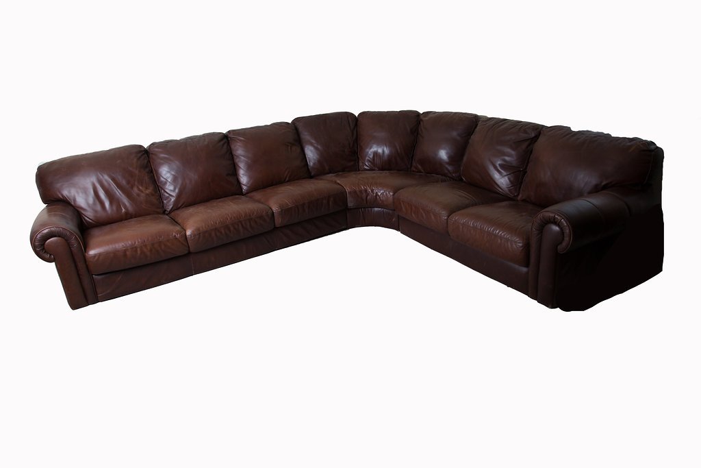 Leather Sectional (1 of 2)