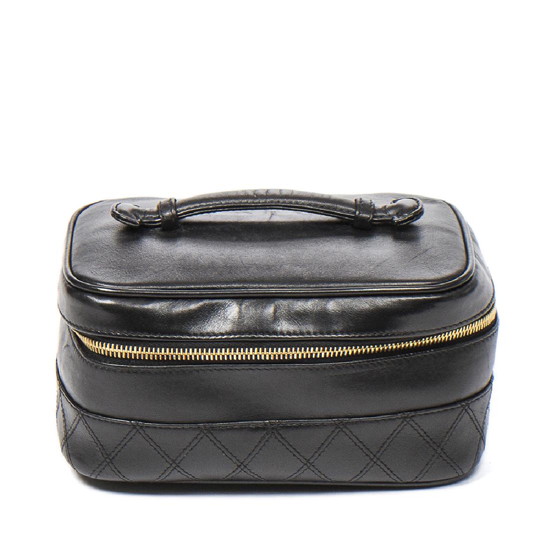 Chanel Rectangular Cosmetic Case Quilted Base (1 of 8)