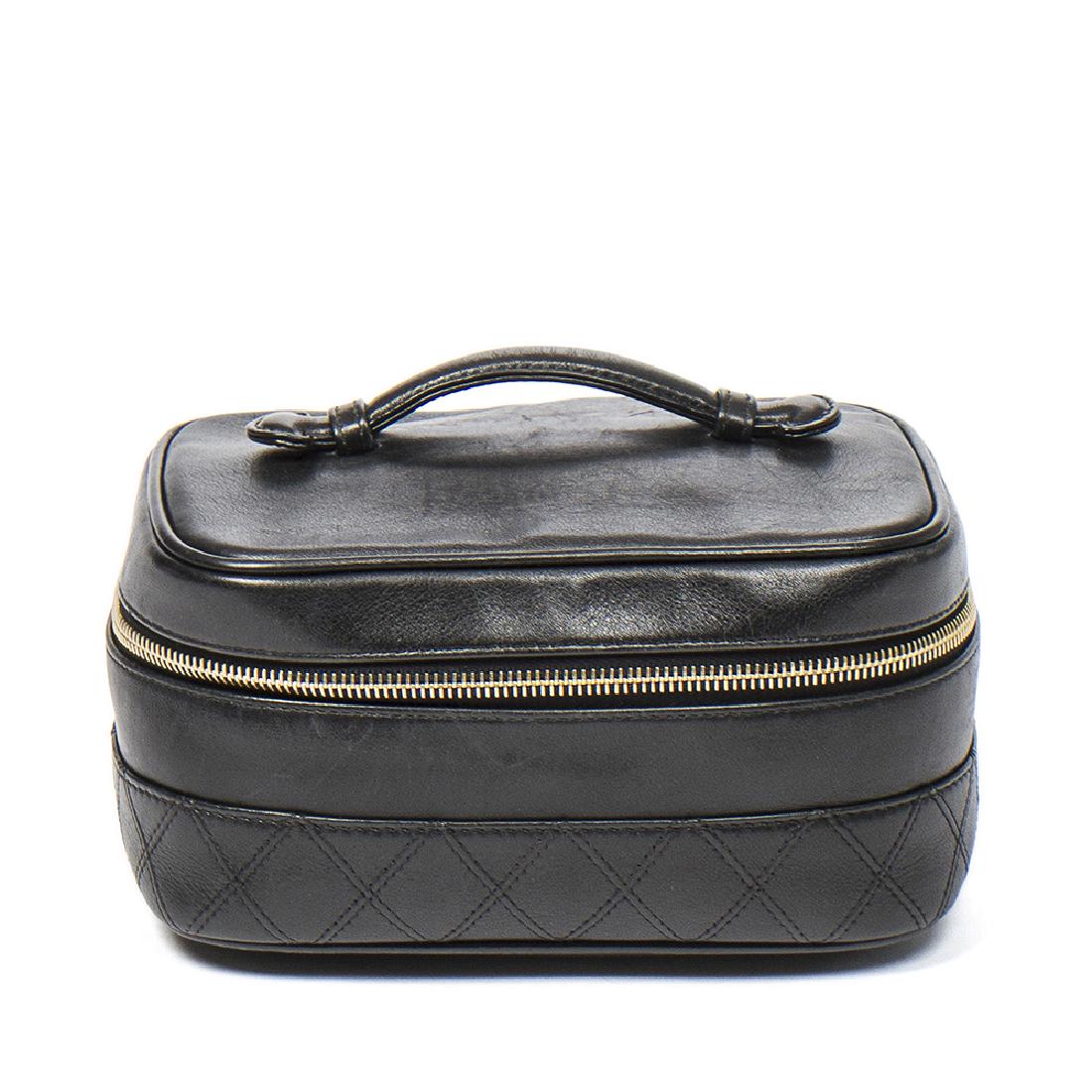Chanel Rectangular Cosmetic Case Quilted Base (1 of 8)
