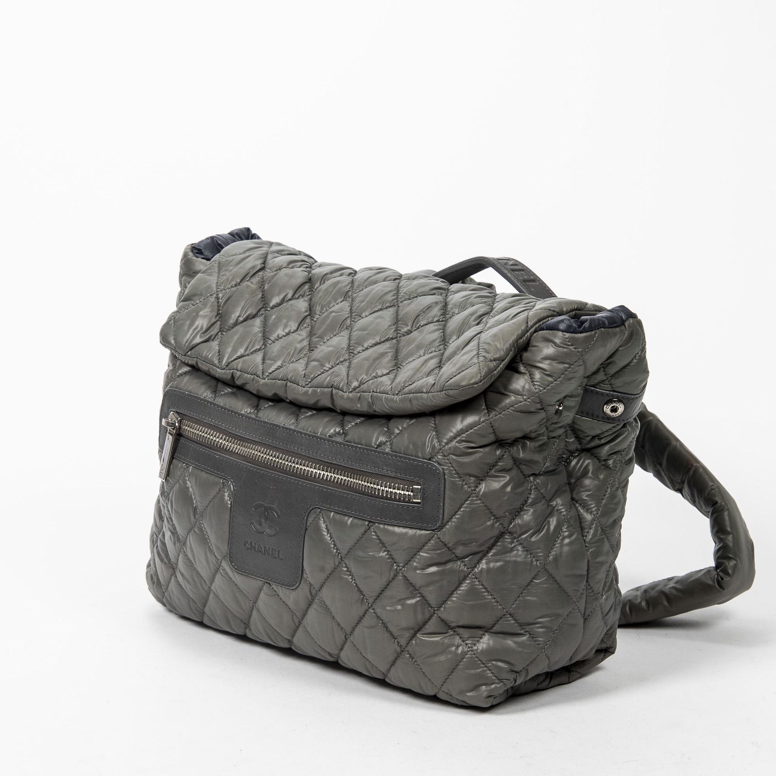 Chanel Large Quilted Canvas Cocoon Backpack - 2