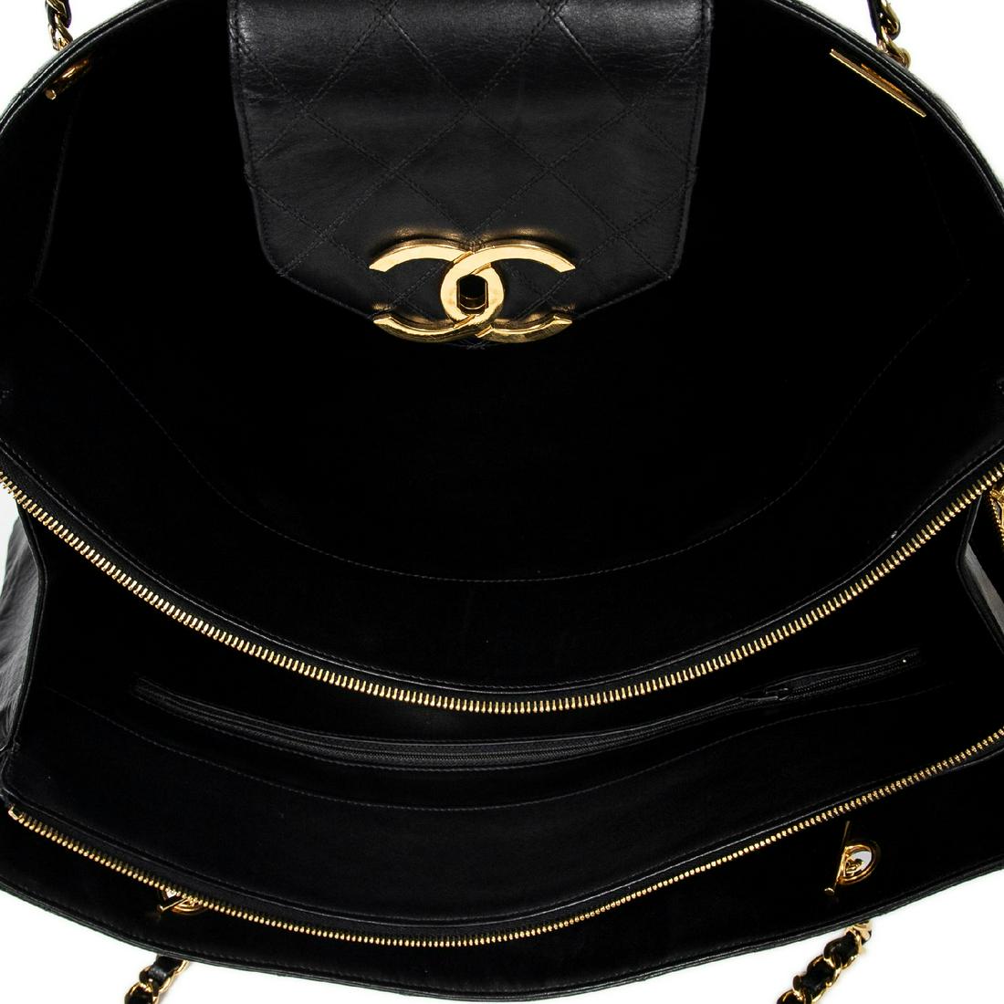 Chanel Smooth Leather Supermodel Tote - 7