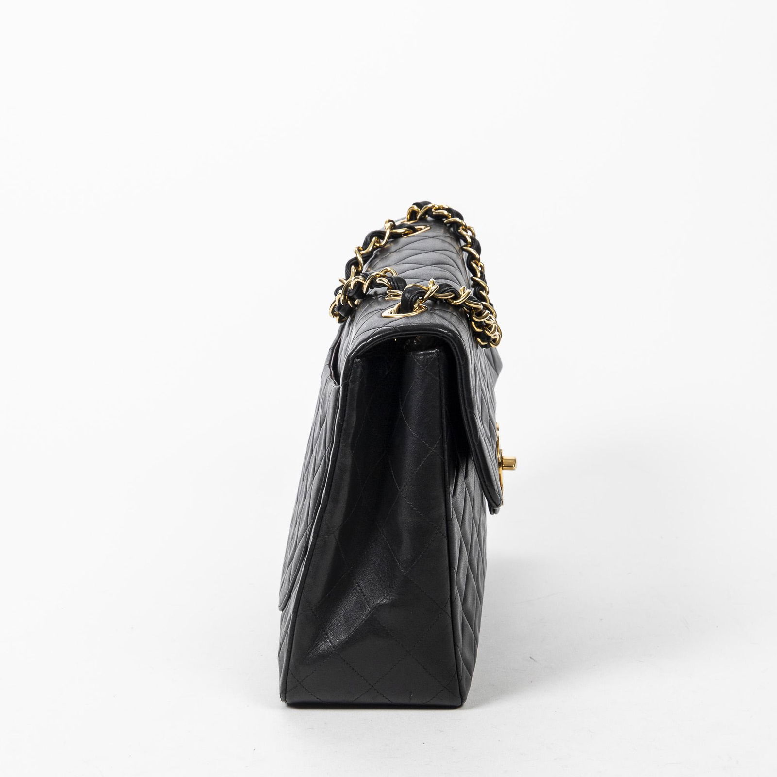 Chanel Quilted Leather Maxi Jumbo - 4