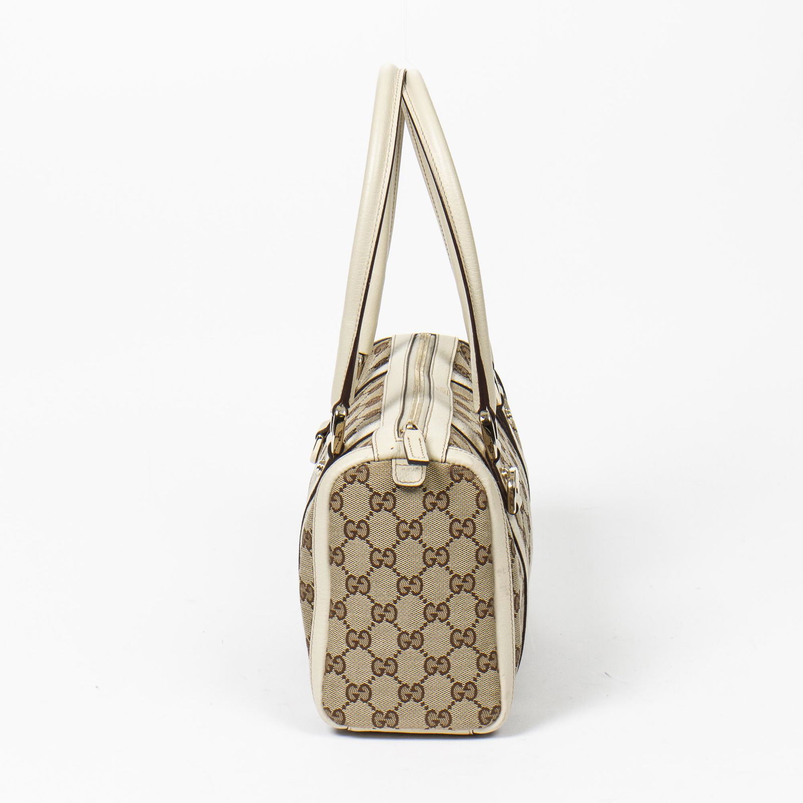 Gucci Monogrammed Canvas Abbey Boston - 3