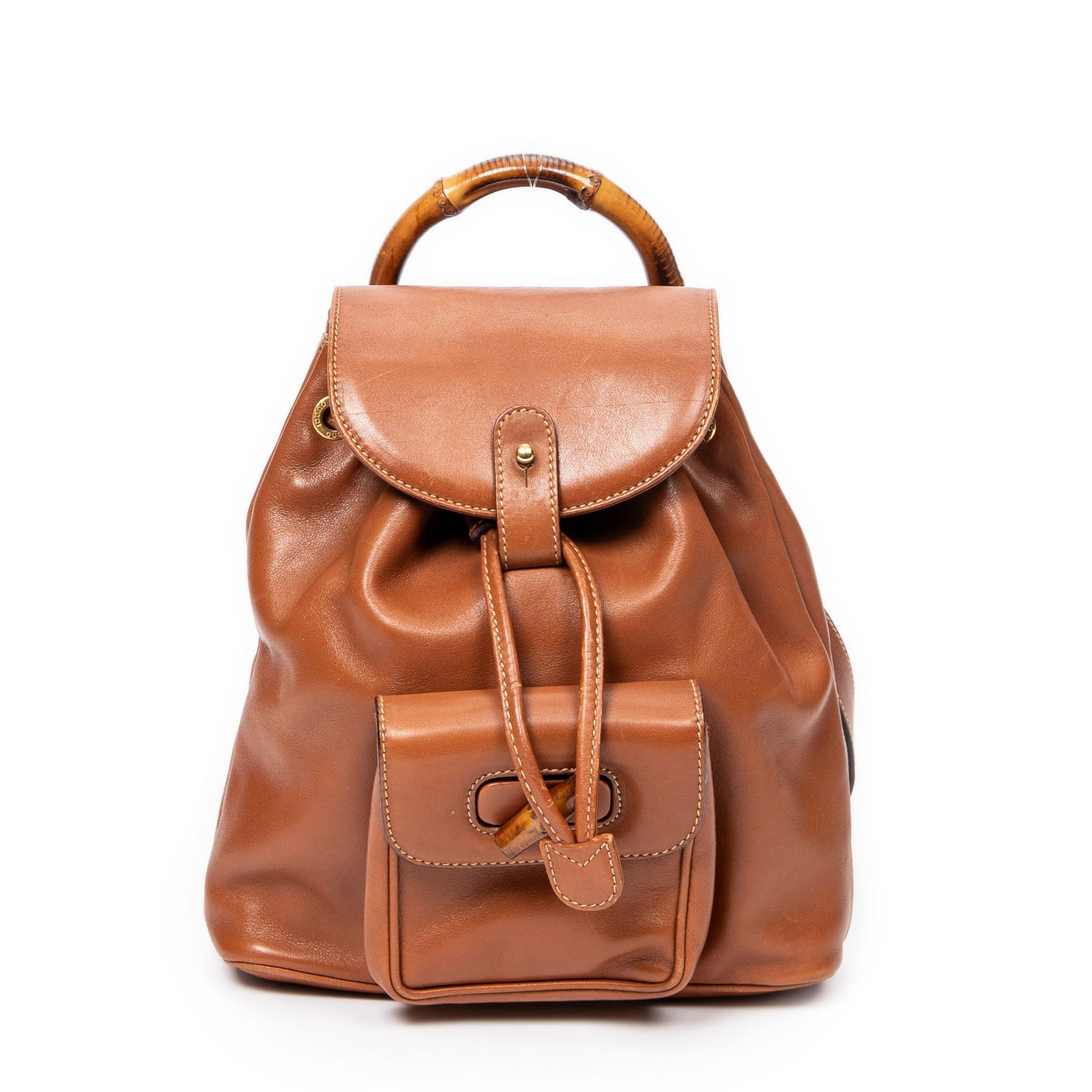 Gucci Mini Bamboo Backpack (1 of 9)