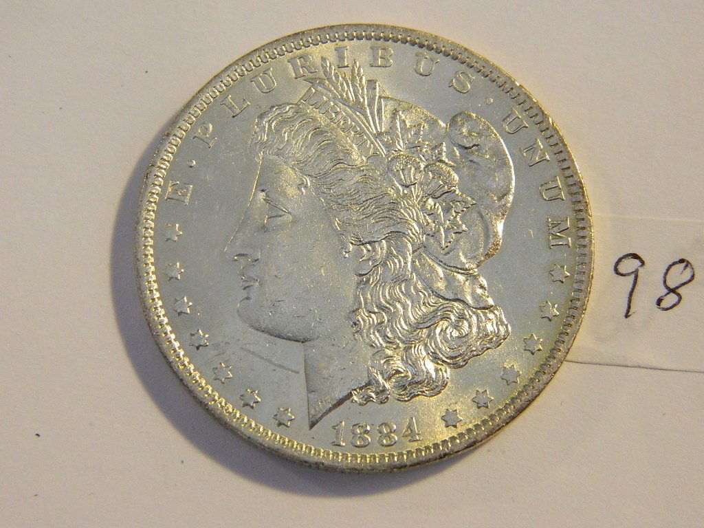 1884 O Morgan Silver Dollar MS++ (1 of 2)