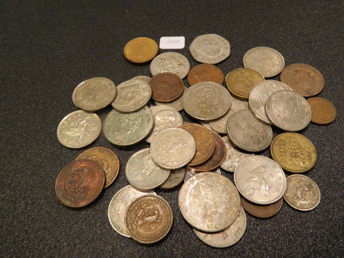 Lot of Mexico Coins (1 of 1)