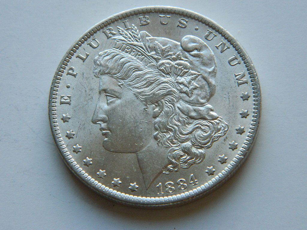 1884 O  Morgan Silver Dollar (1 of 2)