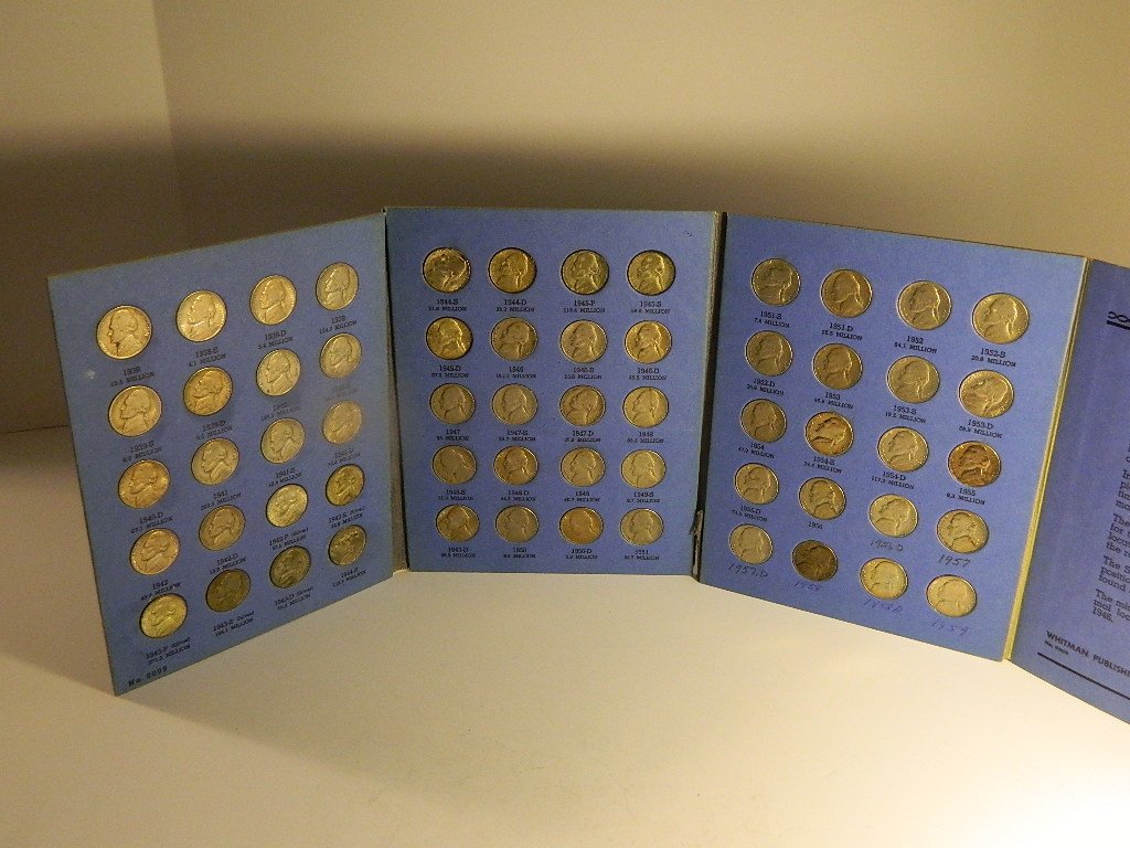 Jefferson Nickel Collection Full Book 1938-1959 (1 of 5)