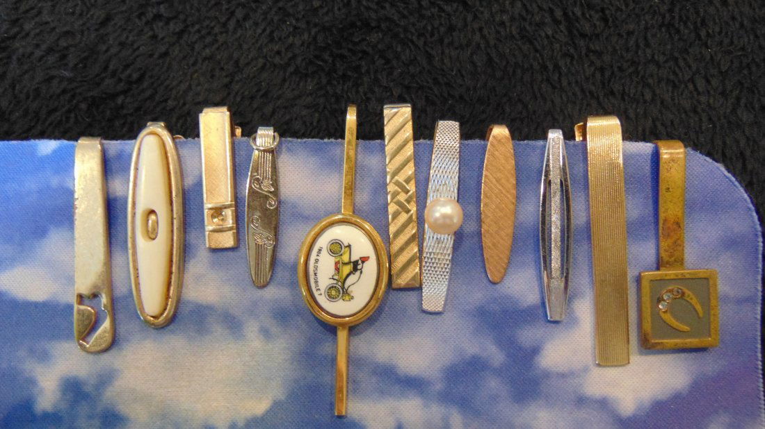 11 Vintage Tie Clips (1 of 2)