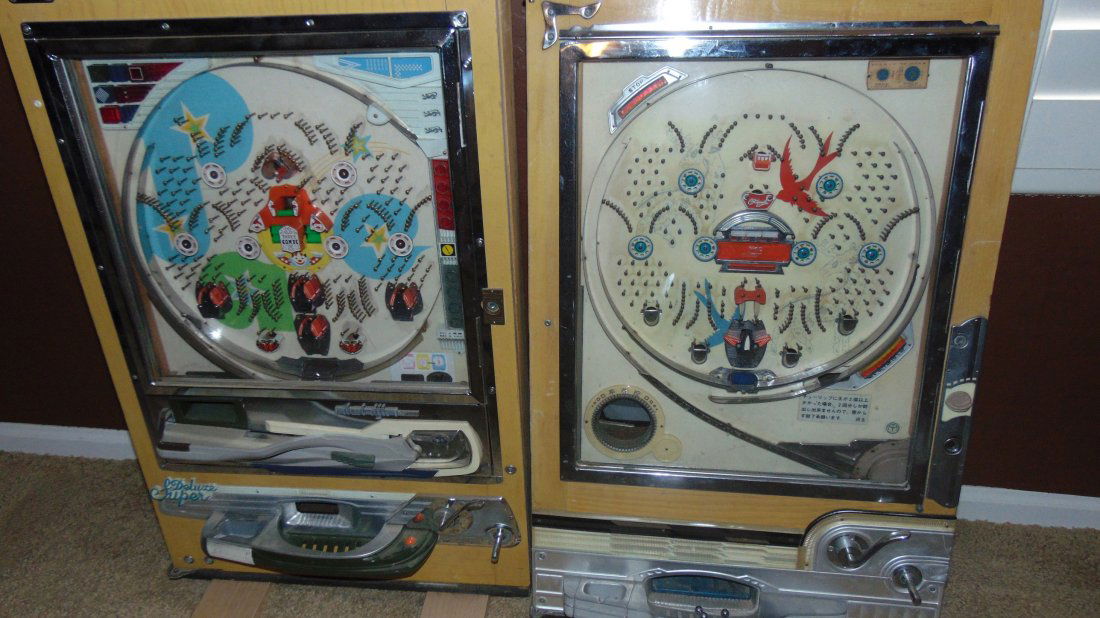 Two Vintage Pachinko Machines (1 of 2)