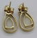 PAIR of 14k Yellow Gold Opal & Diamond Drop Earrings - 5