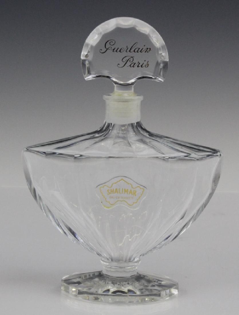 Rare French Crystal Shalimar Guerlain Perfume Bottle (1 of 7)