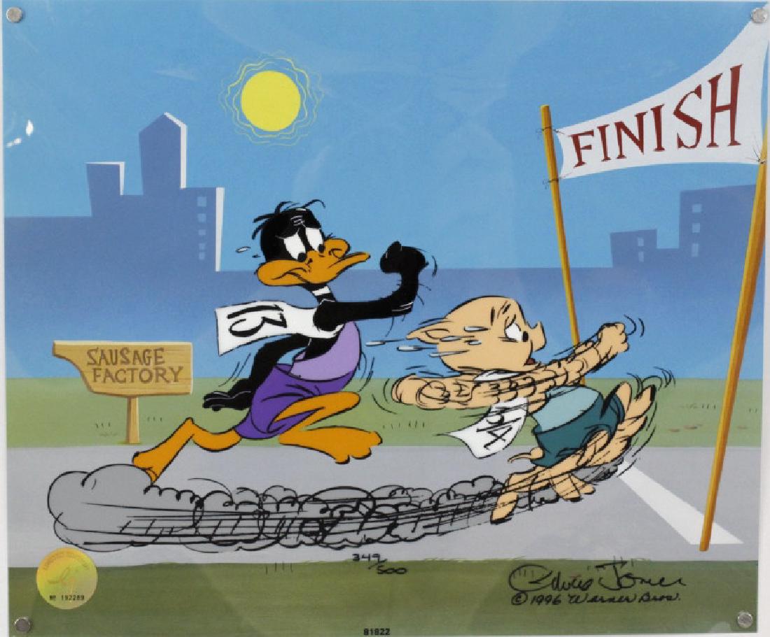 Signed Chuck Jones Sausage Factory L/E Cel Sericel (1 of 5)