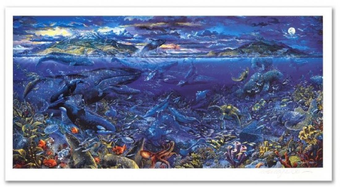 Signed Robert Lyn Nelson Sea to Shining Lithograph (1 of 4)