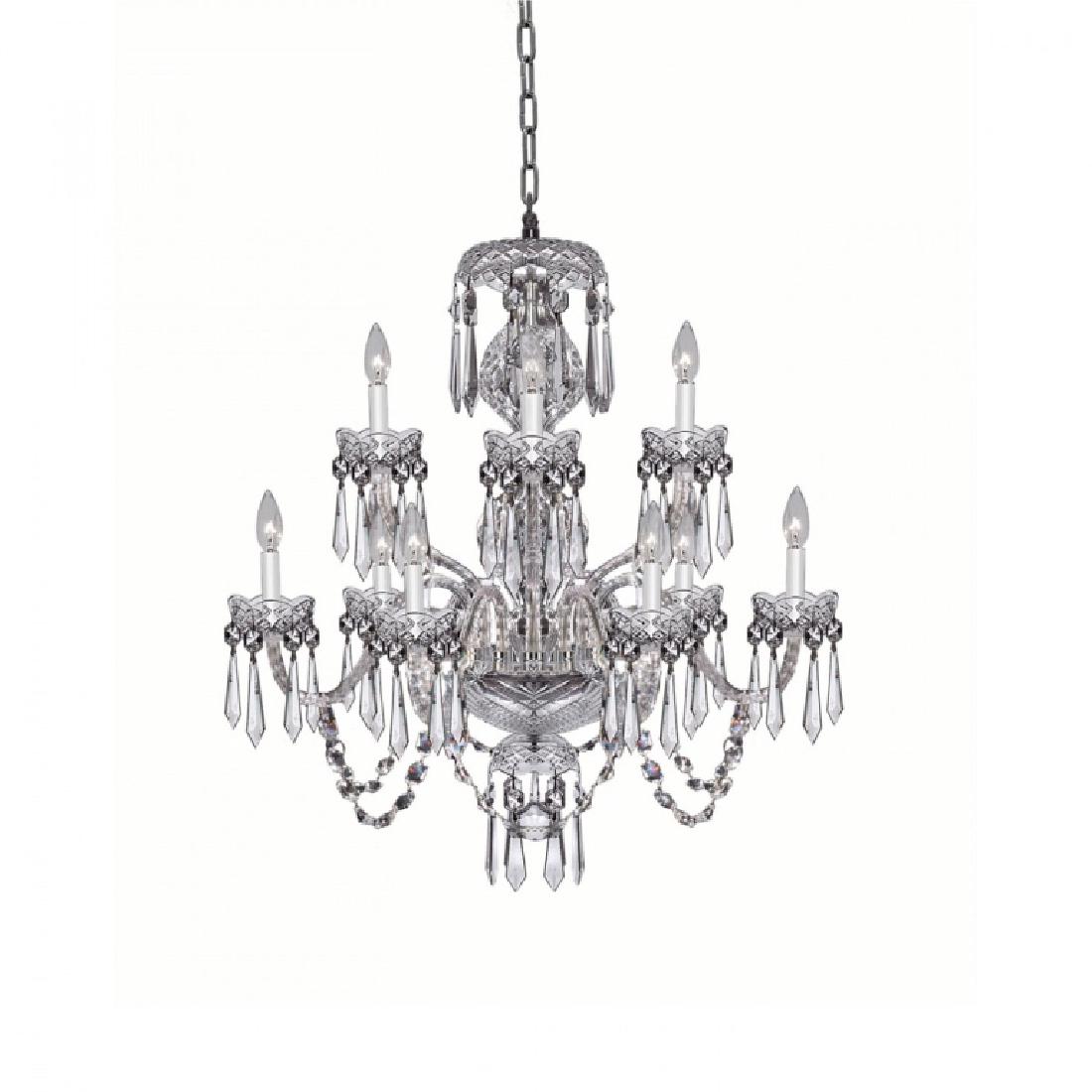 Waterford Cut Crystal Cranmore 9 Arm Chandelier (1 of 4)