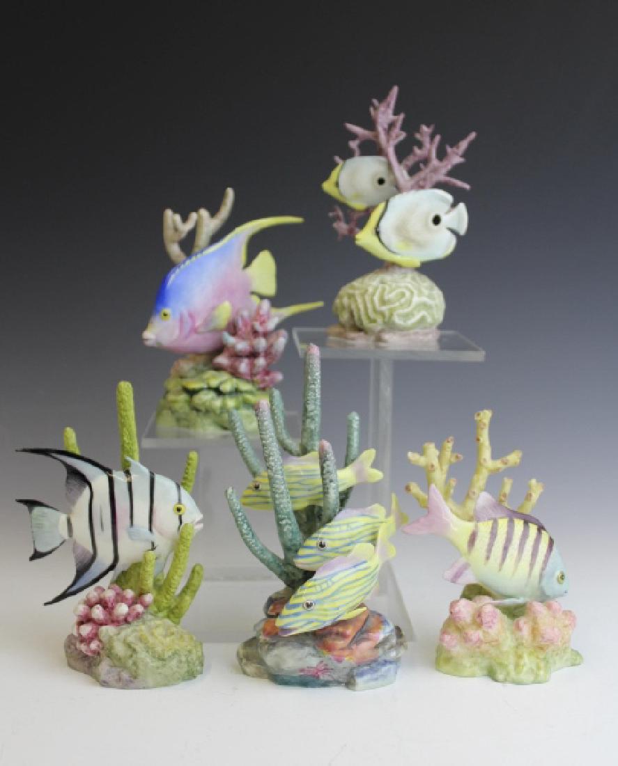 5 Royal Worcester Tropical Fish Porcelain Figurine (1 of 5)