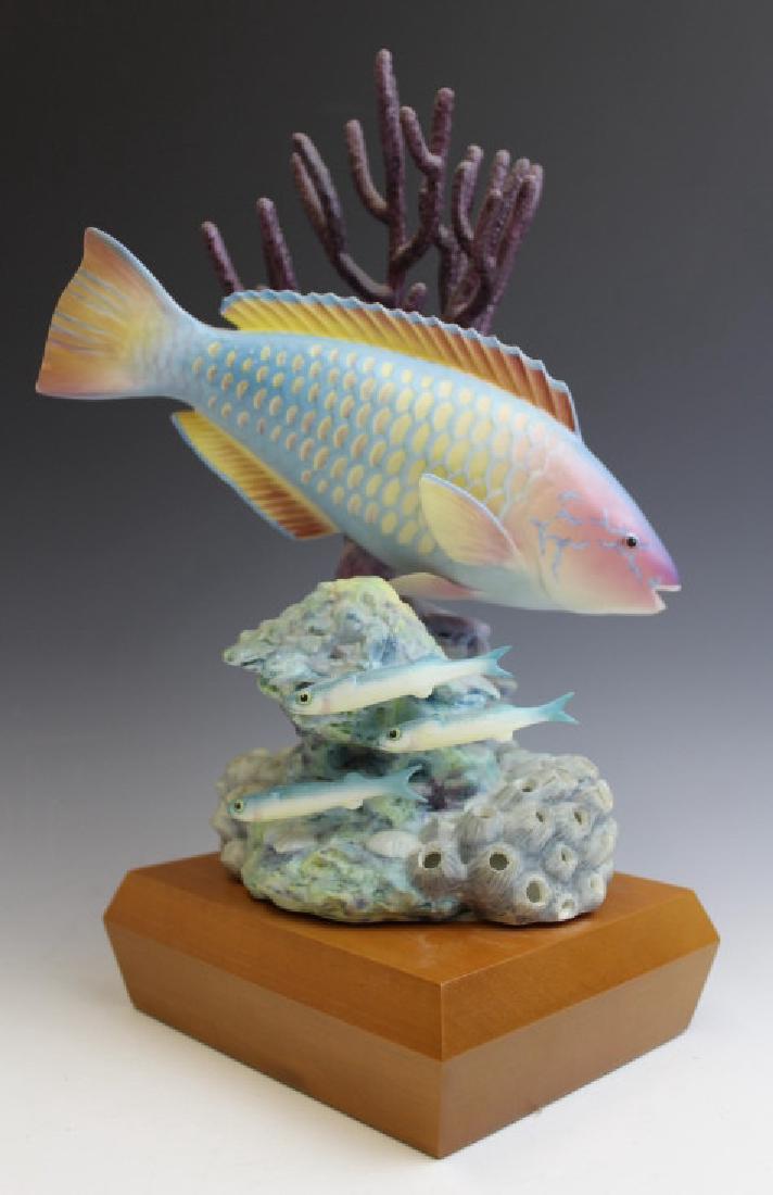 Royal Worcester Rainbow Parrotfish Fish Figurine (1 of 5)