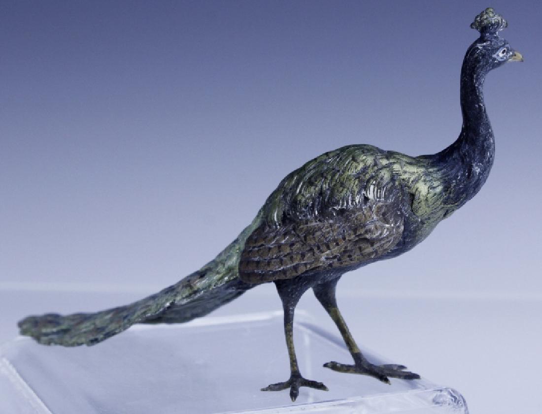 Franz Bergman Vienna Bronze Peacock Figurine (1 of 8)