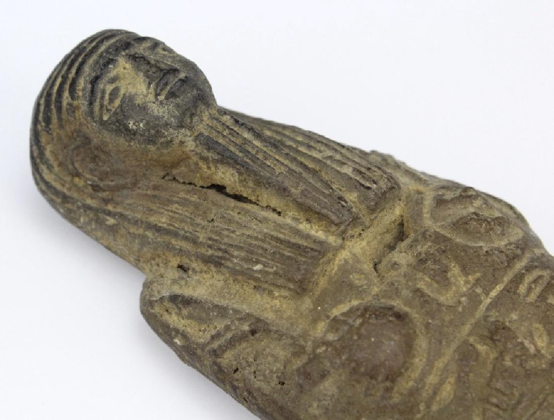 Mummiform Ancient Egyptian Stoneware Ushabti (1 of 10)