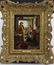 Antique DAVID HARDY Interior Scene Oil Painting - 2