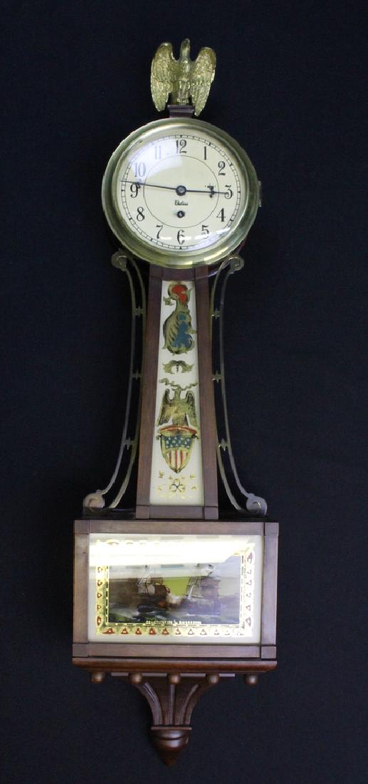 CHELSEA Constitution & Guerrier Banjo Clock (1 of 10)