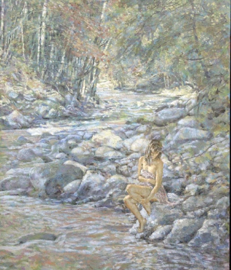 William Tacke Warm Day In October Oil Painting (1 of 8)