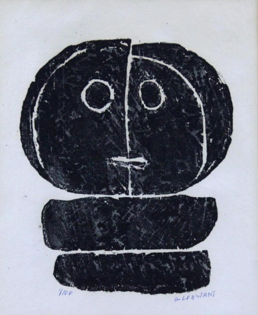 George Constant Modernist Face L/E Monotype (1 of 5)