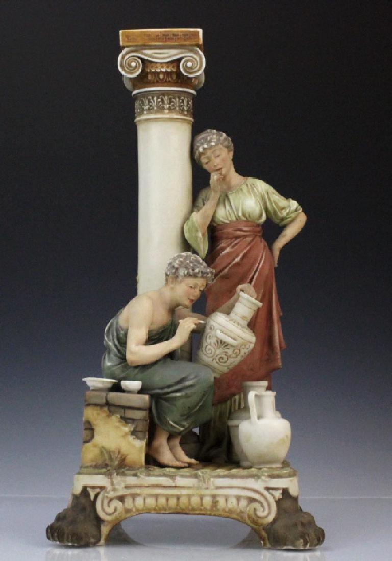 Royal Dux #126 Artisan Potter & Teacher Statue (1 of 9)