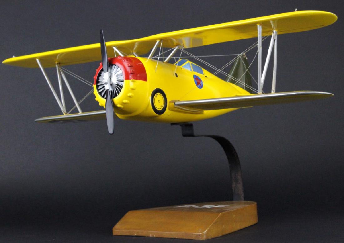 Grumman F3F-1 Carrier Fighter Borne Aircraft Model (1 of 10)