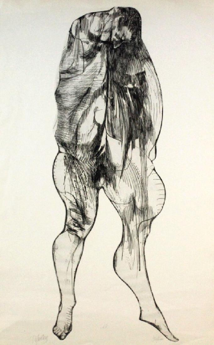 Leonard Baskin Signed AP Distension from BASS MUSEUM (1 of 9)