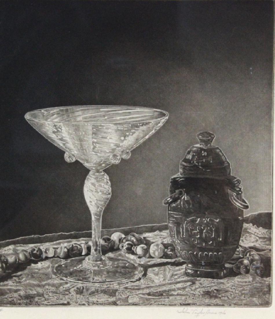 John Taylor Arms Crystal and Jade Etching BASS MUSEUM (1 of 7)