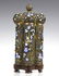 Antique Chinese Export Silver Enamel Tea Caddy Box