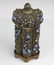 Antique Chinese Export Silver Enamel Tea Caddy Box - 7