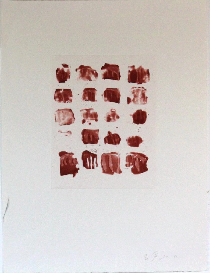 Pat Steir Signed Color Lithograph from BASS MUSEUM (1 of 7)