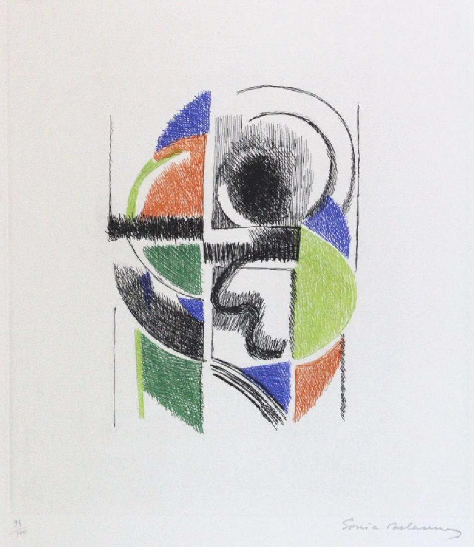 Sonia Terk Delaunay Litho Le Rythme III BASS MUSEUM (1 of 6)