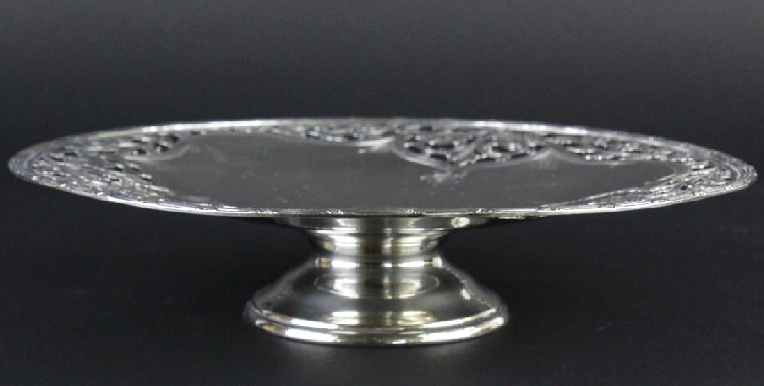 Chester Billings Sterling Silver Footed Platter (1 of 8)