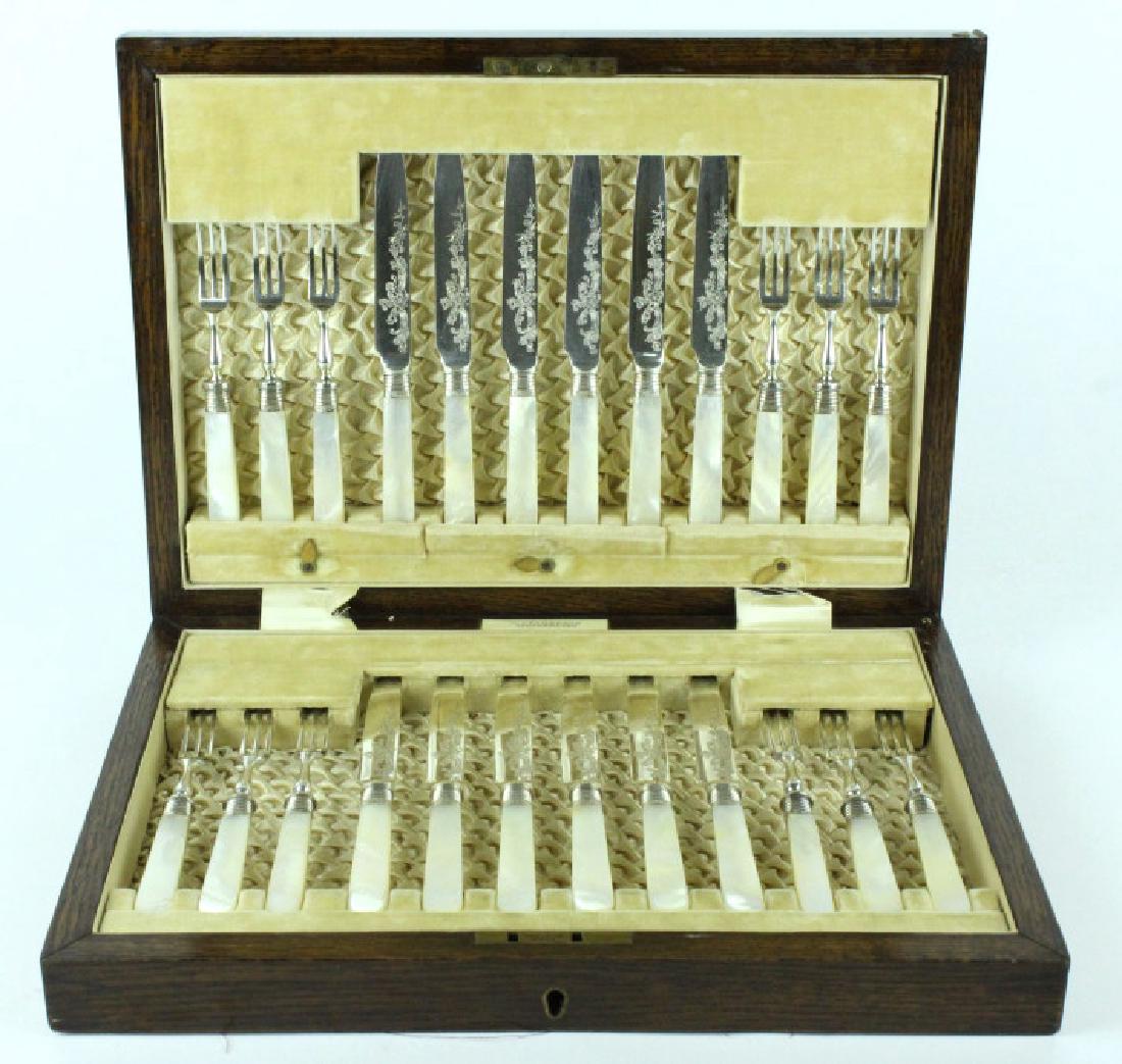 William Yates Sheffield England 24pc Fish Set (1 of 9)