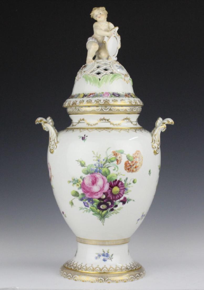Royal Copenhagen Juliane Marie Porcelian Urn Vase (1 of 9)
