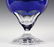 VAL ST LAMBERT Cobalt Crystal Footed Candy Bowl - 3