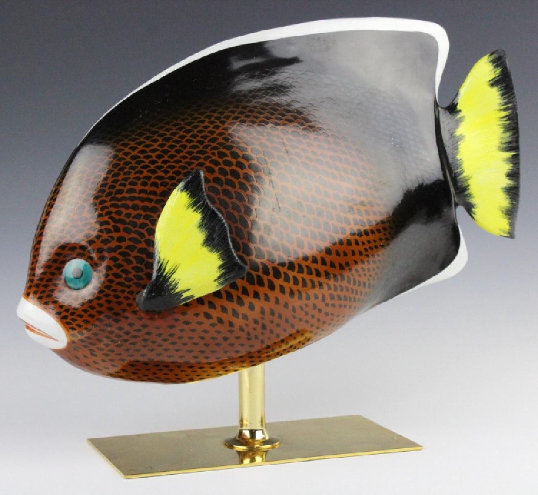 Oggetti Mangani Tropical Fish Porcelain Sculpture (1 of 7)