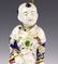 Chinese Porcelain Drummer Boy Statue Table Lamp - 4