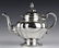 Tiffany & Co Silver Plate Teapot Sugar Creamer Set - 3