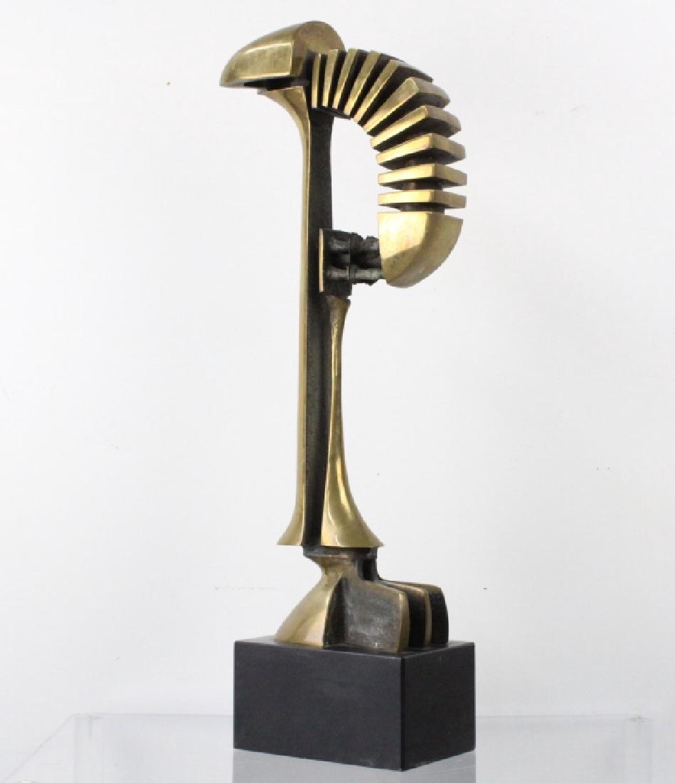 Abstract Modernist 28" Bronze Sculpture MODERN (1 of 7)